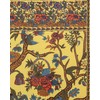 India Arts Tree of Life Tab Top Curtain-Drape-Door Panel-Mustard