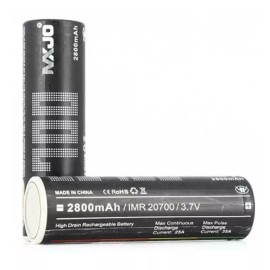 MXJ0 2x MXJ0 20700 2800mAh 35A IMR Batteries - Best  Rechargeable Battery