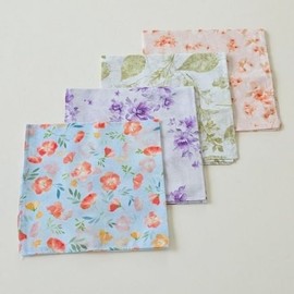 고품질 여성 (보리별) 베스트 들꽃 심플 정원 손수건 거즈 러 (WFJE2Z4) High-Quality Women's (Bori Star) Floral Simple Garden Handkerchief Gauze (WFJE2Z4)