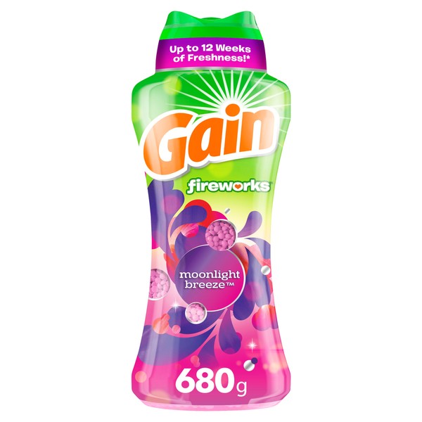 GAIN Gain Fireworks In-Wash Scent Booster Beads, Moonlight Breeze -