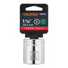 Truper D-1236-H, Dado de 6 puntas, cuadro 1/2" de 1-1/8"