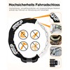 SFGSUP Bicycle Lock High Security Bicycle Lock Combination Lock with