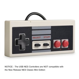 miadore 2 Pack NES Controller USB Gamepad for PC/Mac, Classic USB NES Controller Joystick Joypad for Windows PC/MAC/Raspberry Pi3/RetroPie NES Emulator