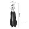 EsiFare Diagonal Toe Nail Clippers Sharp Curved Toe Nail Clippers