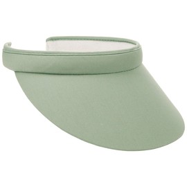 Lipodo Women's Visor - Sports Cap with Visor in One Size (54-60 cm) - Plain Sun Visor Made of 100% Cotton with Terry Cloth Band - Sun Cap Women Golf, Tennis or Leisure - Summer, mint