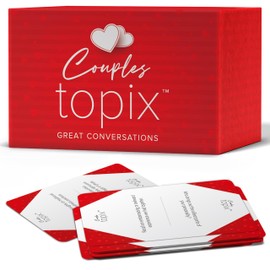 Better Me Couples Topix - 612 Conversation Starters for Couples, Easily Create Quality Time with These Conversation Starter Cards, Fun Date Night Ideas, Relationship Gifts