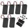 JWISLAND (Pack of 7) 9V Battery Holder, 9V Battery Holder