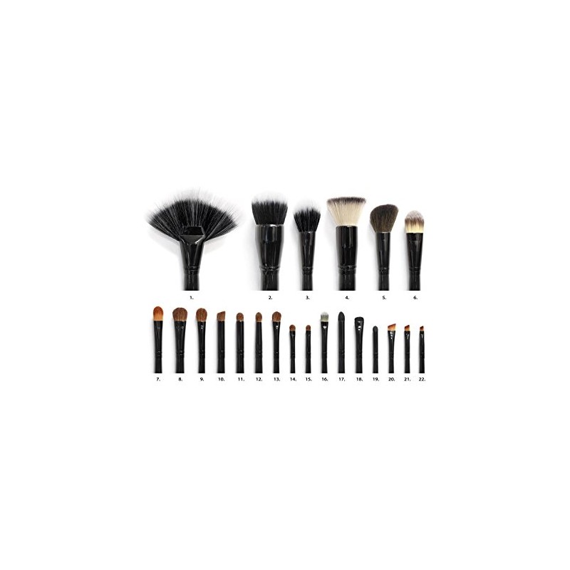 Coastal Scents - 22 Piece Professional Makeup Brush Set