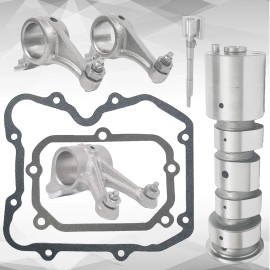 JINFANNIBI Camshaft & Rocker Arms w/ Gasket Kit for Polaris Ranger 400 500, Scrambler 500