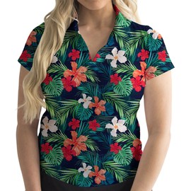 YATTA GOLF Premium Golf Polo Shirts for Women (X-Large) - Lightweight, Wrinkle Resistant, Dry-Fit & Moisture Wicking Golf Outfits for Women - Casual Womens Top & Athletic Shirt