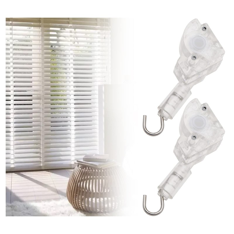 EMSea 4Pcs 1" Blinds Wand Tilter Mechanism with D Shaped