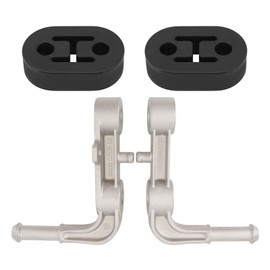 68275662AB 68395841AA Exhaust Bracket Muffler Support Assembly Fits Ram 1500 2019-2025 3.0L 5.7L 6.2L, with 2Pcs Hanger Rubber (Rear Left & Right)