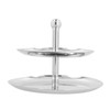 Fruit Tray Stainless Steel 2 Layers Multifunctional Durable Self Service
