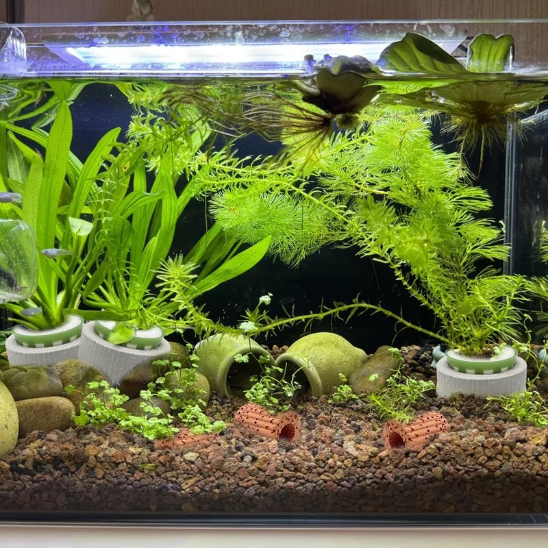 Rainmae 16 Pack New Upgrade Aquarium Plant Weights, Aquatic Water