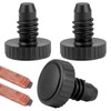 Set of 3 Snooker Cue Butt Protectors, Cue Bottom Cover