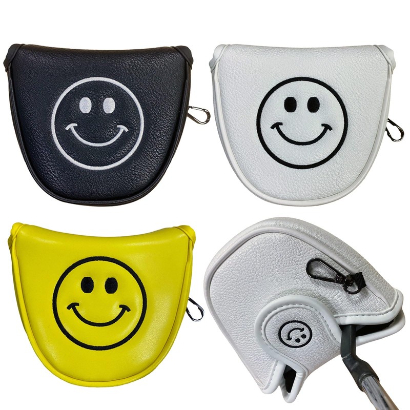 Golf Headcover Putter Cover Magnetic Closure Mallet Center Shaft Odyssey