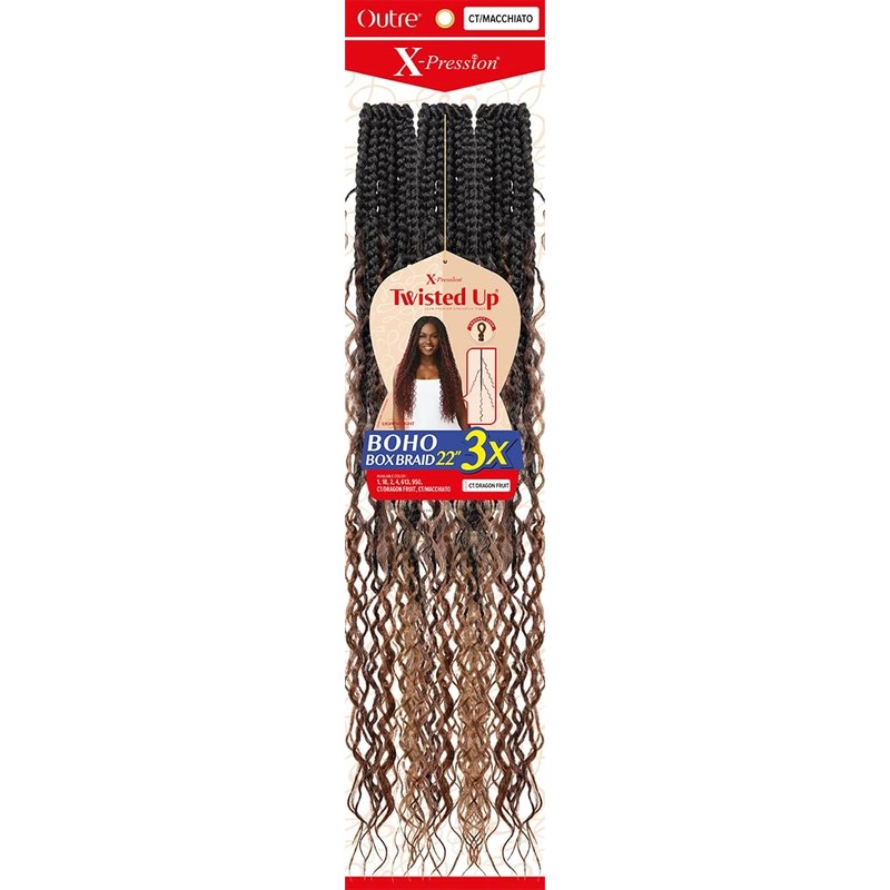 Outre X-Pression - Twisted Up - Boho Box Braid 22"