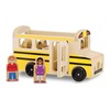 Melissa & Doug School Bus Wooden Play Set with 7