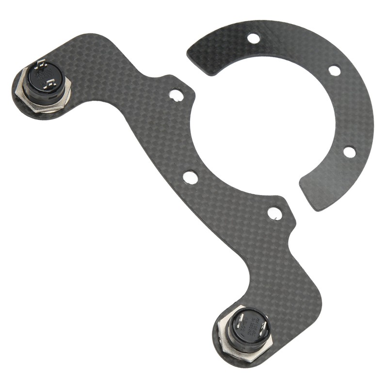 External Horn Button Kits Carbon Fiber 6 Bolts Steering Wheel