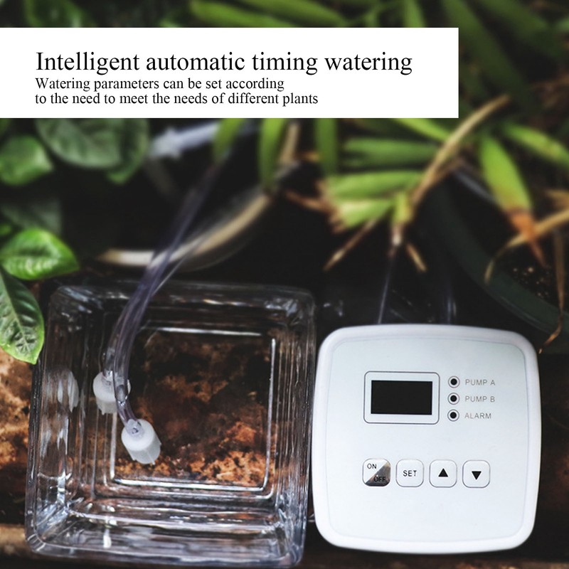 Garden Automatic Watering Timer System with Intelligent Irrigation Controller 100‑240VDouble