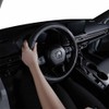 EKR Universal 15 inch Leather Steering Wheel Cover - Genuine
