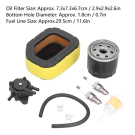 32 083 03‑S Air Filter Replacement Kit with 52 050 02‑S 52 050 02 Oil Filter Kit for SV735 SV710 SV715 SV720 SV730 SV740