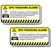 2 pcs Vehicle Warning Car GPS Tracking, 4 inches -
