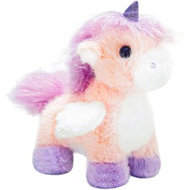 12" Pink Unicorn Stuffed Animals for Girls ＆ Boys, Kawaii Horse Plushies, Cute Horse Plush Toys, Soft Winged Unicorn Stuffed Animal Plush Toys for Valentines Day Gifts, Christmas Decorations