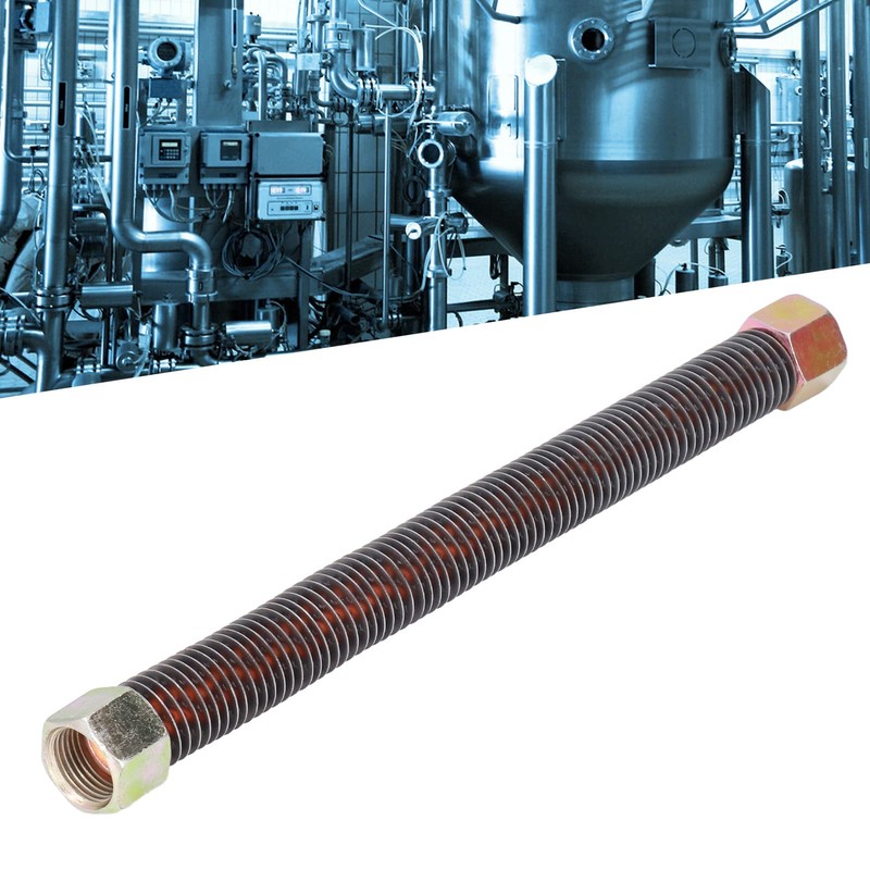 12mm Air Compressor Exhaust Tube, 3/4-16UNF Discharge Hose Connector Pipe
