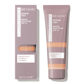 Revlon Illuminance Tinted Serum, Triple Hyaluronic Acid, Evens Out Skin Tone Over Time and Hydrates All Day, SPF 15, 313 Light Tan, 0.94 fl oz.