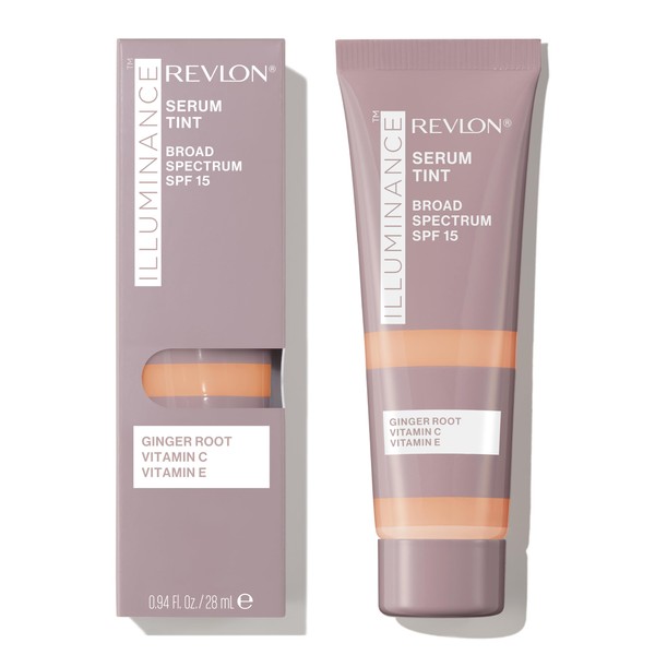 Revlon Illuminance Tinted Serum, Triple Hyaluronic Acid, Evens Out Skin