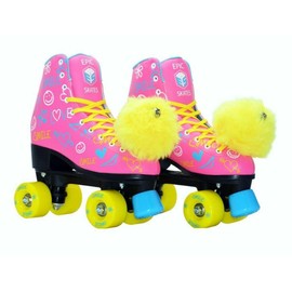 Epic Blush Roller Skates Package
