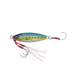 Savage Gear Slow Seeker Jig Fishing Lures with Fallleaf Action Ultra Sharp Saltwater Hooks 10-60g Multicolor Jig Bait Slow Jigging (Sardine, 30g)