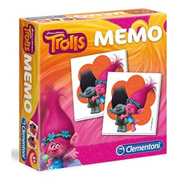 Clementoni 18004.2 - Memo Game Trolls Spiel