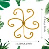 Monstera Plant Support, Set of 6 Iron Plant Stem Supports
