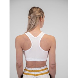 Metal Support with Chest Protector Boxing Woman, women's, MB691, white, M