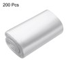 HARFINGTON 200Pcs Wet Umbrella Bags 28.35" Clear Thick Plastic Large