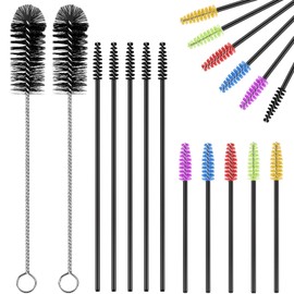 62 piezas 3 tamaños de cepillo de limpieza para comedero de colibríes, mini cepillo de tubo de nailon, set de cepillo de nailon para alimentador de colibríes, piezas de limpieza para biberones, tubos, tarros, comedero de pájaros