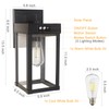 CYHKEE Solar Wall Lights Outdoor Waterproof with 3 Lighting Modes