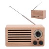 Retro Mini Bluetooth Speaker Bass Audio Stereo Subwoofer FM Radio