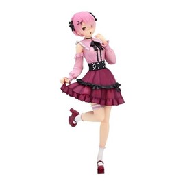 Furyu Re:Zero Starting Life in Another World statuette PVC Trio-Try-iT Rem Girly Outfit Pink 21 cm