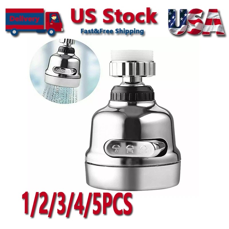 Unbranded 360 Degree Rotating Faucet Movable Kitchen Tap Head Water