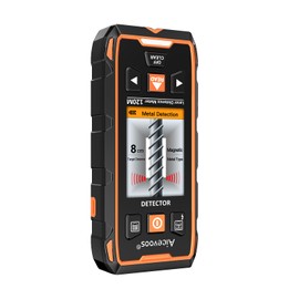 Stud Finder Wall Scanner - Stud Finder Tool HD LCD Display and w/Intelligent Microprocessor Chip, Stud Detector and Laser Measure for the Center and Edge of Wood AC Wire Metal Studs Joist Pipe