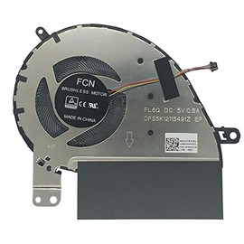 Fleshy Leaf New CPU Cooling Fan Replacement for Asus Zenbook 13 UX333 UX333F U3300F UX333FN UX333FA UX333FA-DH51 UX333FAC-XS77 UX333FA-AB77 Series DFS5K12115491Z 13NB0JW0P01011 FL6Q