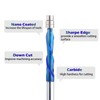 JXYUSXHJ VIC005 Down Spiral Flush Trim Router Bit with Double