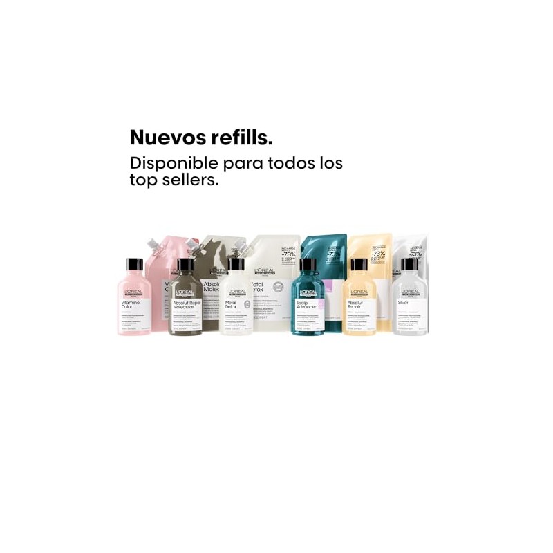 L'Oréal Professionnel Silver Shampoo Refill Matizador 500ml