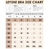 LEYSHE Women's Bra Without Underwire Comfit Bra V-Neck Seamless Bra