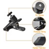 KAGYOKU 2-Pack Camera Clamp Mount with 360° Swivel Ball Head
