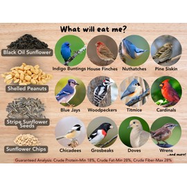 JCs Wildlife Songbird Medley 20lb Loose Seed Bag (2-Pack)