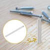 PATIKIL 2mm x 40mm Dowel Pin Stainless Steel, 60 Pcs